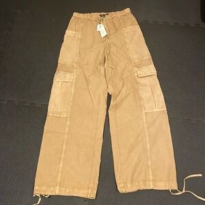 Sanctuary  lightweight 100% cotton canopy cargo pants